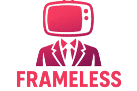 Frameless Games Logo Design
